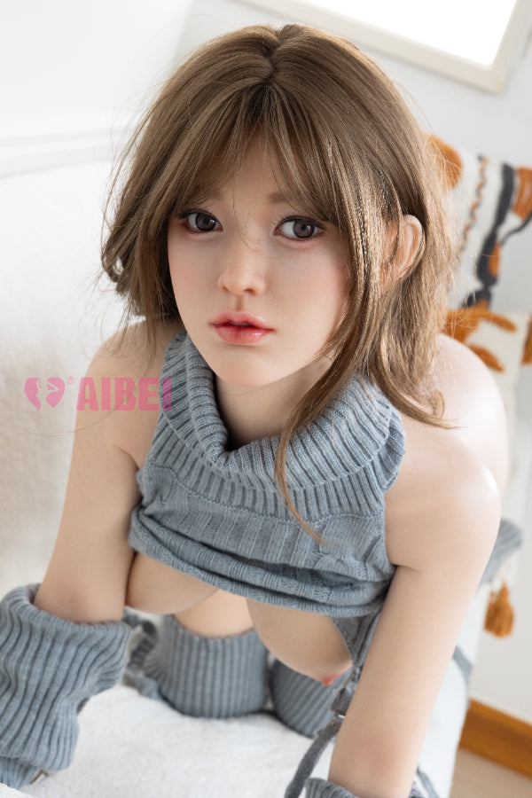 158cm/5ft2 F-Cup Silicone Sex Doll #AB22 Julia White