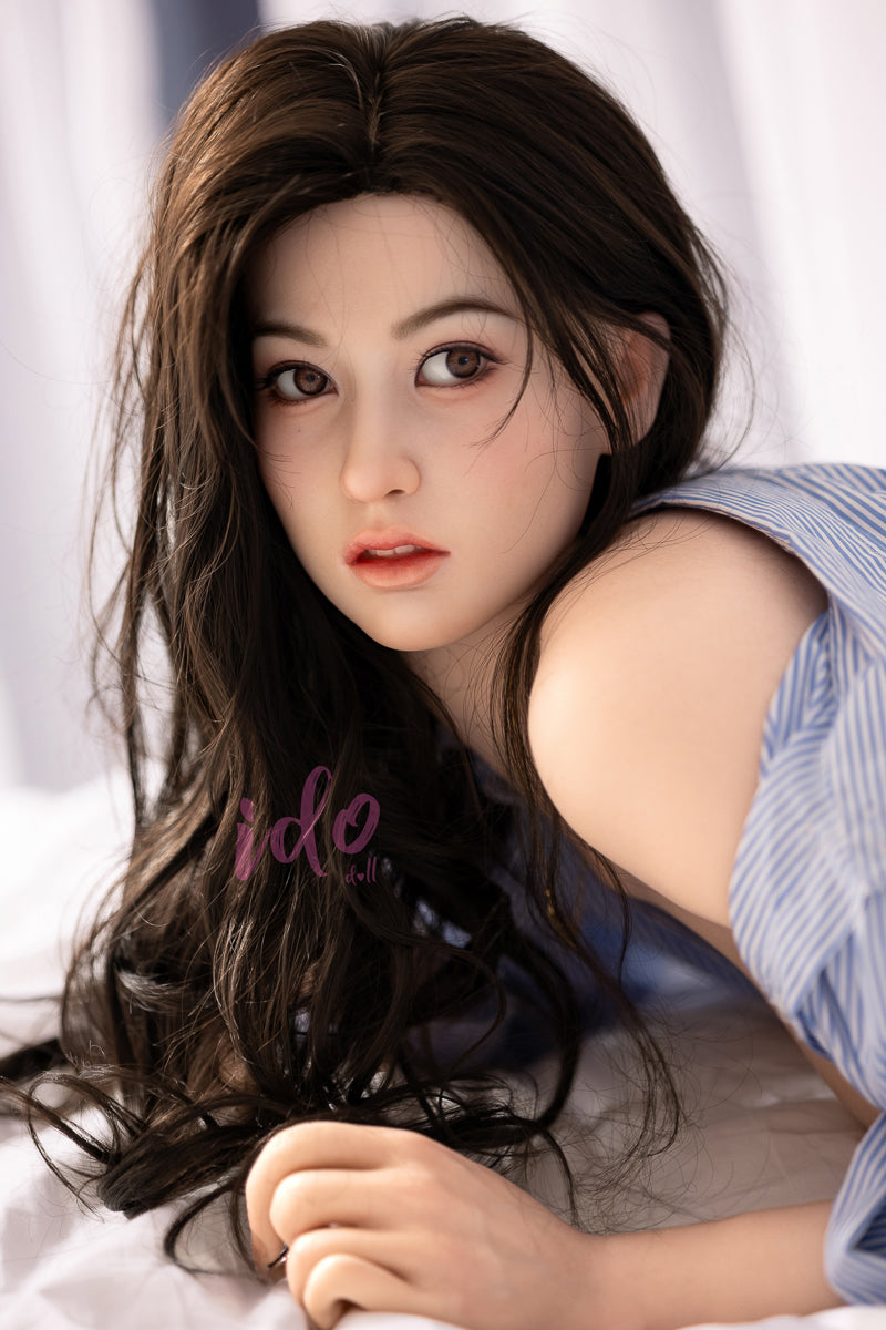EU In Stock - 167cm/5ft6 F-cup White Skin Silicone Sex Doll ID8