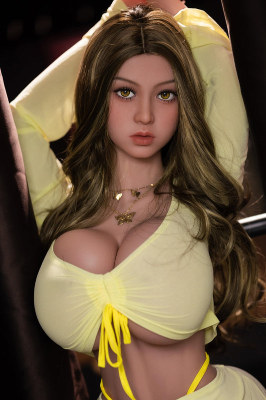 US In Stock - 153cm/5ft M-cup Huge Boobs Chubby Sex Doll - #221