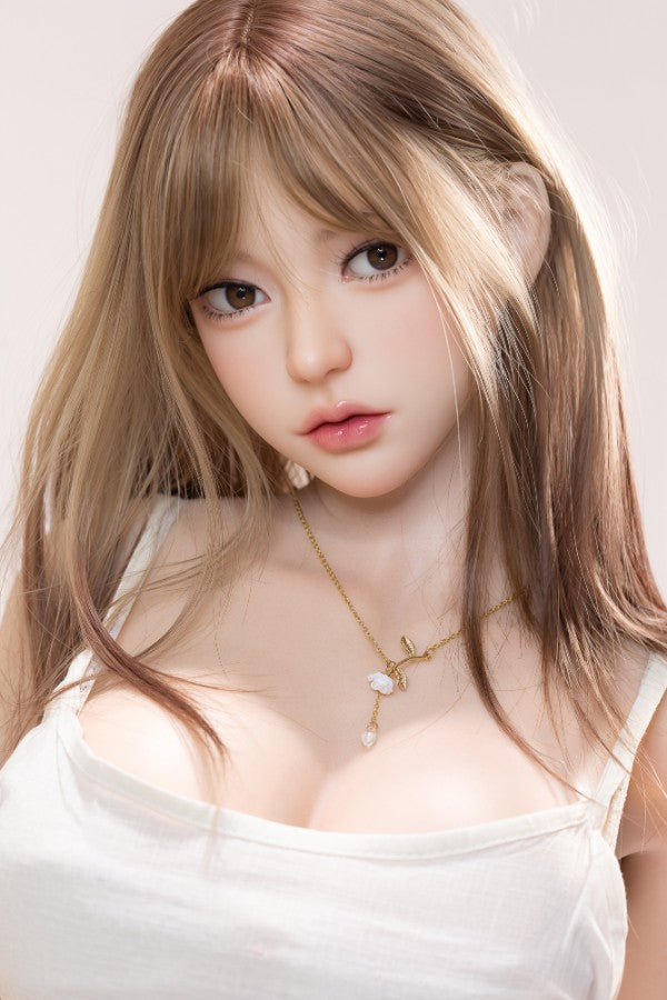 167cm/5ft6 E-Cup Big Breast Silicone Sex Doll #AB11 Lillian White