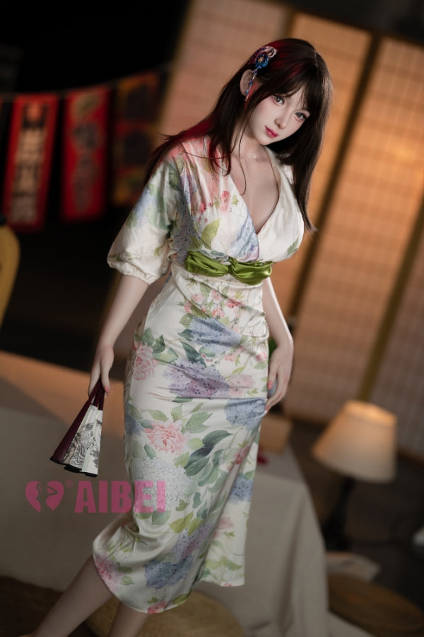 US In Stock - 167cm/5ft6 E-Cup Big Breast Silicone Sex Doll #AB17