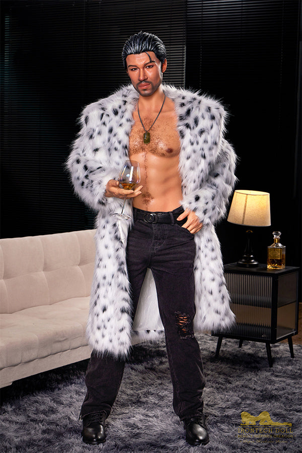 170cm/5ft7 Realistic Male Silicone Sex Doll - M7 Tanned