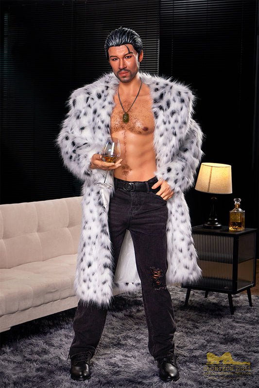 170cm/5ft7 Realistic Male Silicone Sex Doll - M7 Tanned