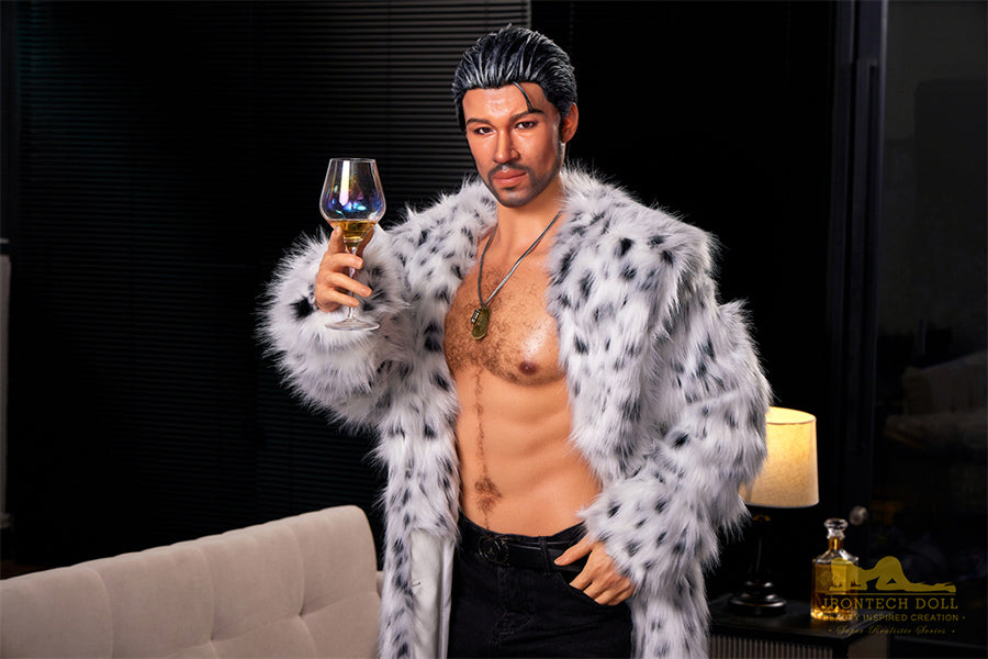 170cm/5ft7 Realistic Male Silicone Sex Doll - M7 Tanned