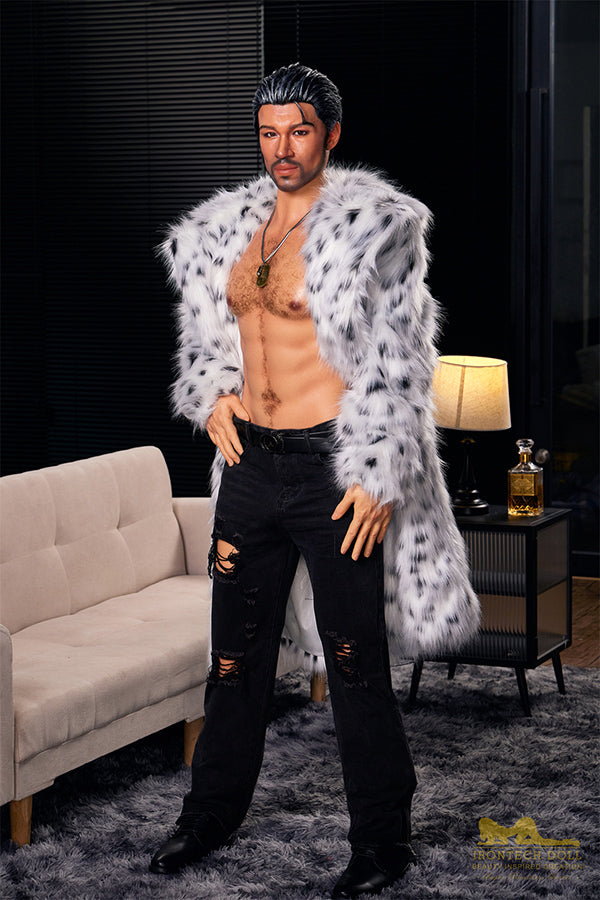 170cm/5ft7 Realistic Male Silicone Sex Doll - M7 Tanned