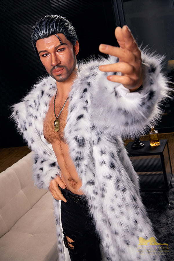 170cm/5ft7 Realistic Male Silicone Sex Doll - M7 Tanned