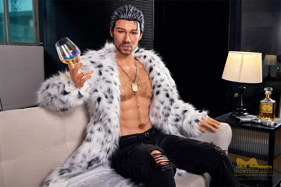 170cm/5ft7 Realistic Male Silicone Sex Doll - M7 Tanned