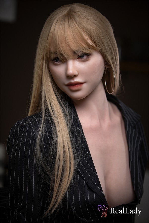 170cm/5ft7 D-Cup Tall Blond Hair Realistic Silicone Sex Doll - S39  Layla