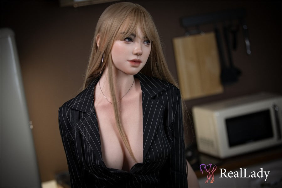 170cm/5ft7 D-Cup Tall Blond Hair Realistic Silicone Sex Doll - S39  Layla