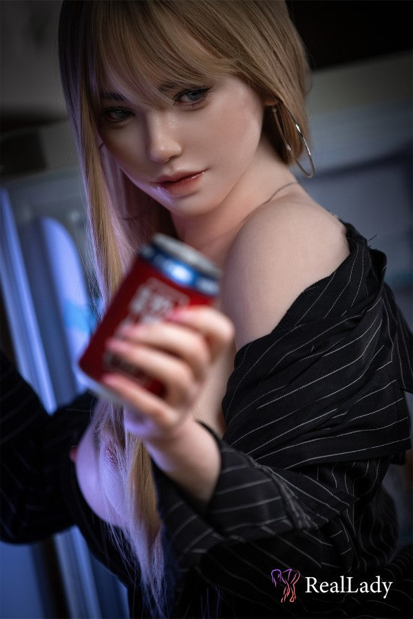 170cm/5ft7 D-Cup Tall Blond Hair Realistic Silicone Sex Doll - S39  Layla