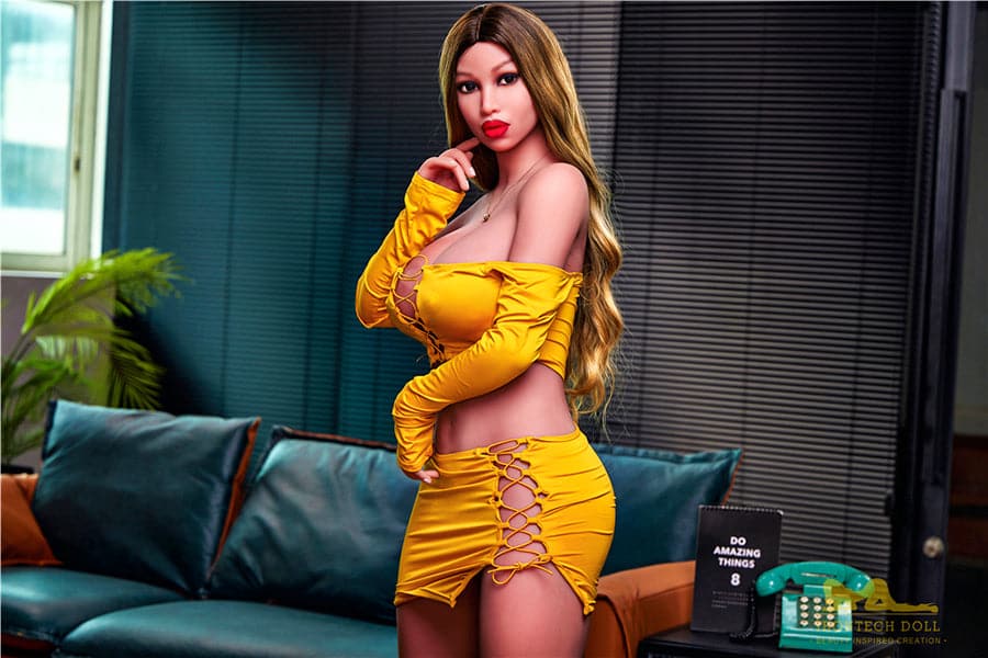161cm/5ft3 F-Cup Busty Mature Big Boobs Sex Doll