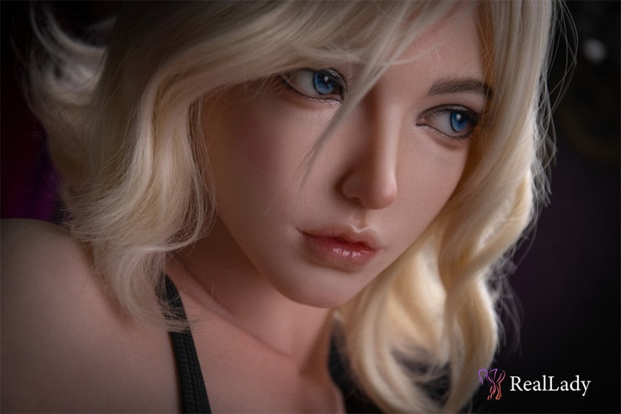 170cm/5ft7 D-Cup Tall Blond Hair Real Lady Realistic Silicone Sex Doll - S41 Joline