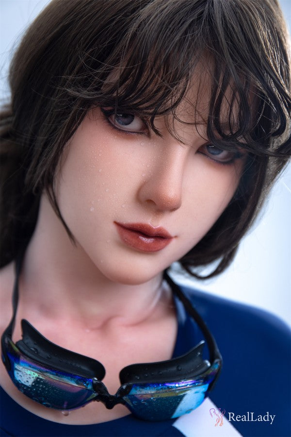 170cm/5ft7 D-Cup Japanese Tall Cute White Realistic Silicone Sex Doll - S36 Nabi