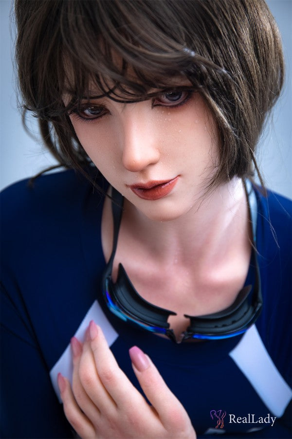 170cm/5ft7 D-Cup Japanese Tall Cute White Realistic Silicone Sex Doll - S36 Nabi