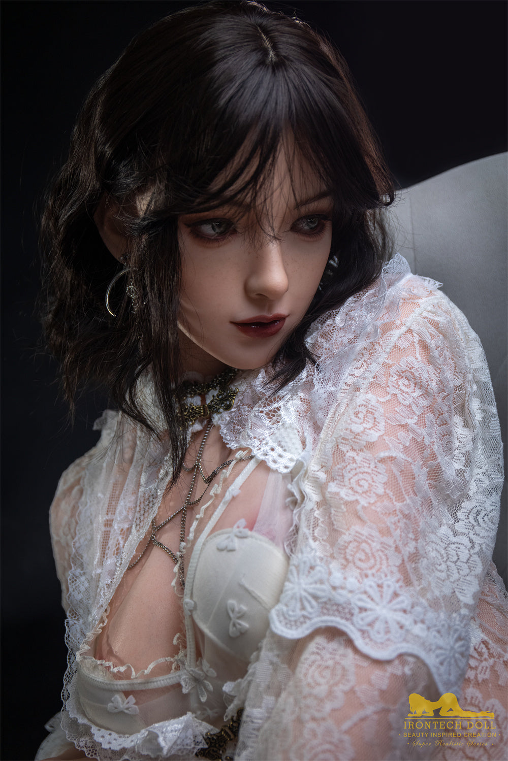 163cm/5ft4 C-Cup Bubble Butt Full Silicone Love Doll with S36 Head