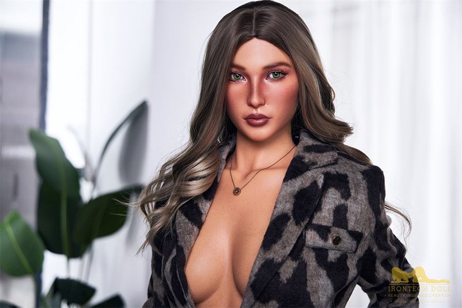 168cm/5ft6 B-Cup European Tall Real Silicone Sex Doll - S23 Catlin Tanned