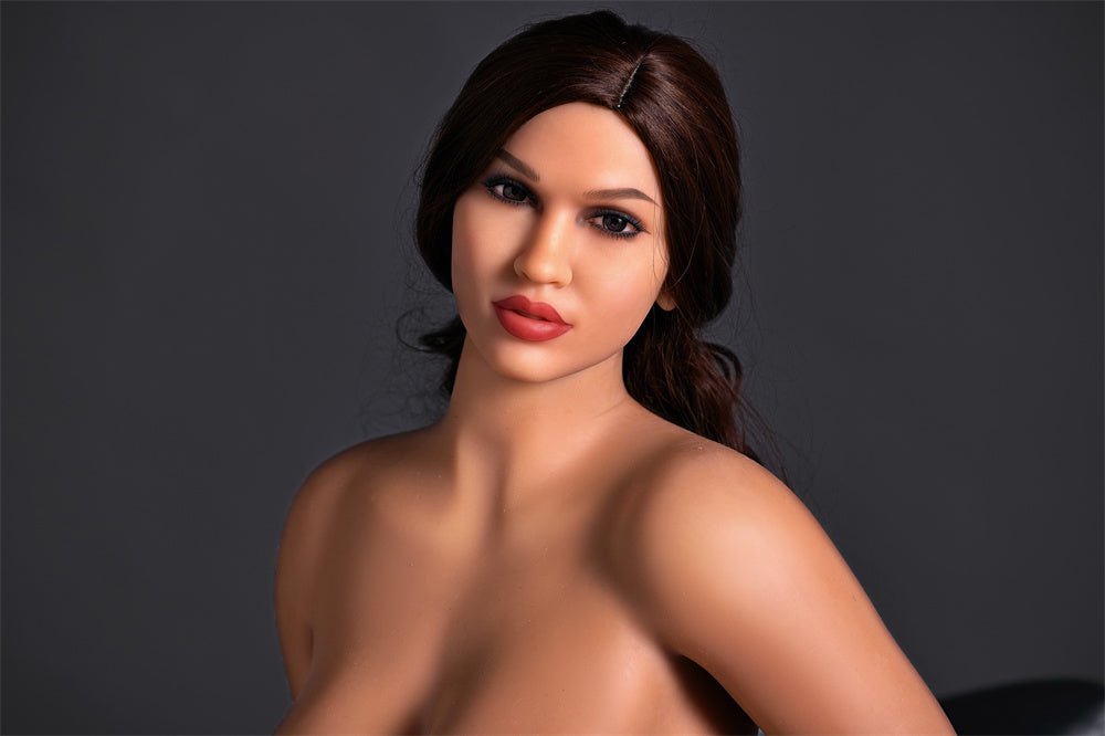 156cm/5ft1 E-Cup American Big Booty & Boobs BBW Sex Doll - Kama with #84 Head