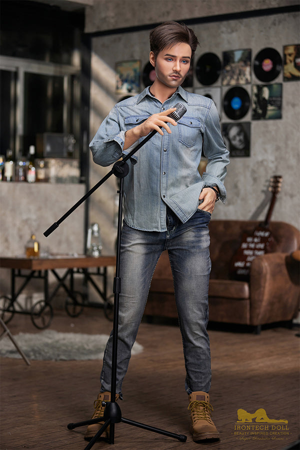 170cm/5ft7 Realistic Male Gay Silicone Sex Doll - M4 Tanned