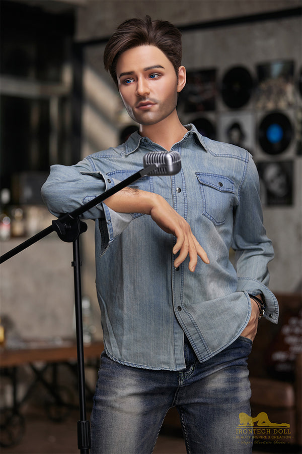 170cm/5ft7 Realistic Male Gay Silicone Sex Doll - M4 Tanned