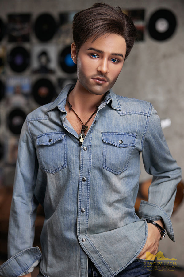 170cm/5ft7 Realistic Male Gay Silicone Sex Doll - M4 Tanned