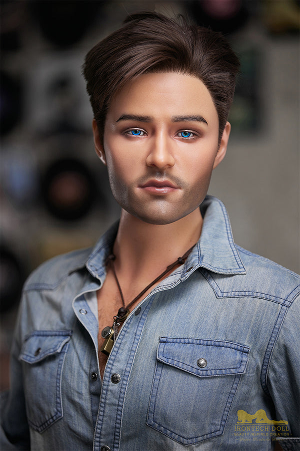 170cm/5ft7 Realistic Male Gay Silicone Sex Doll - M4 Tanned