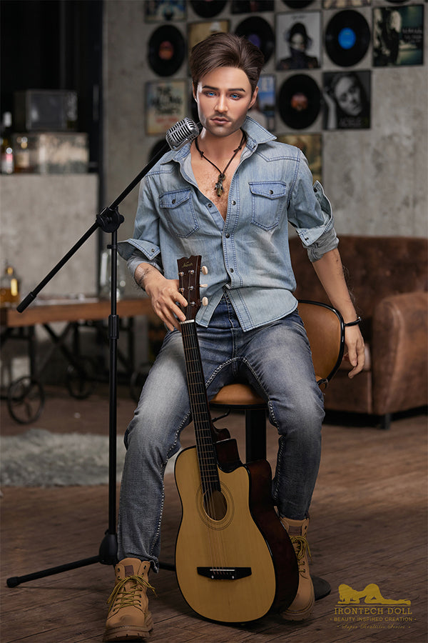 170cm/5ft7 Realistic Male Gay Silicone Sex Doll - M4 Tanned