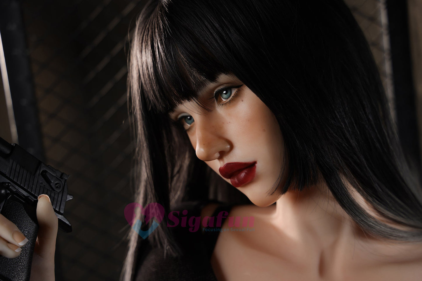 US In Stock - 164cm/5ft5 H-Cup Silicone Head Chinese Sex Doll - SG2 Natural