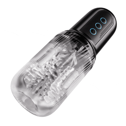 Sperma Jäger - Masturbateur électrique 4 en 1 pour la gorge profonde, automatique et manuel 