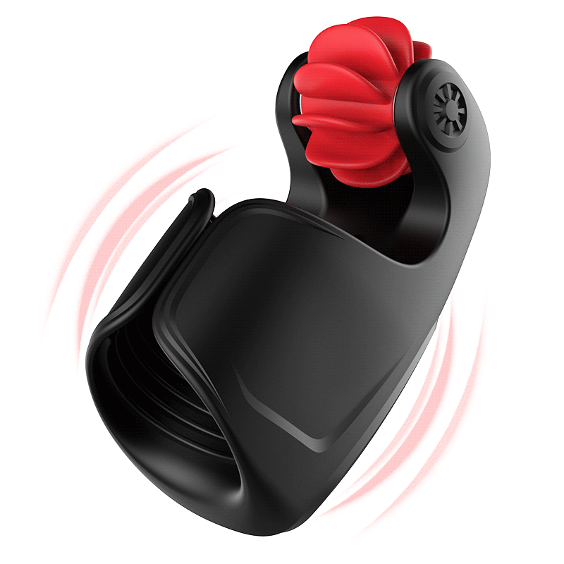 10 Klopfen &amp; Vibration 10 Rotationen Tornado Masturbateur Entraîneur 