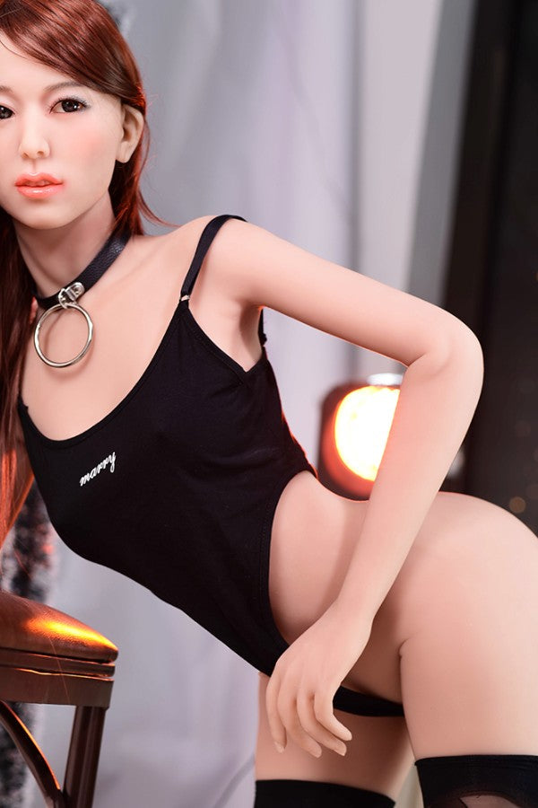 158cm/5ft2 A-Cup Small Breast Sex Doll with #53 Head