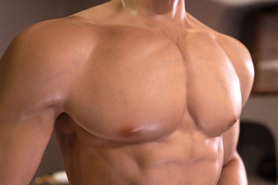 175cm/5ft9 Silicone Head Male Sex Doll - Martin