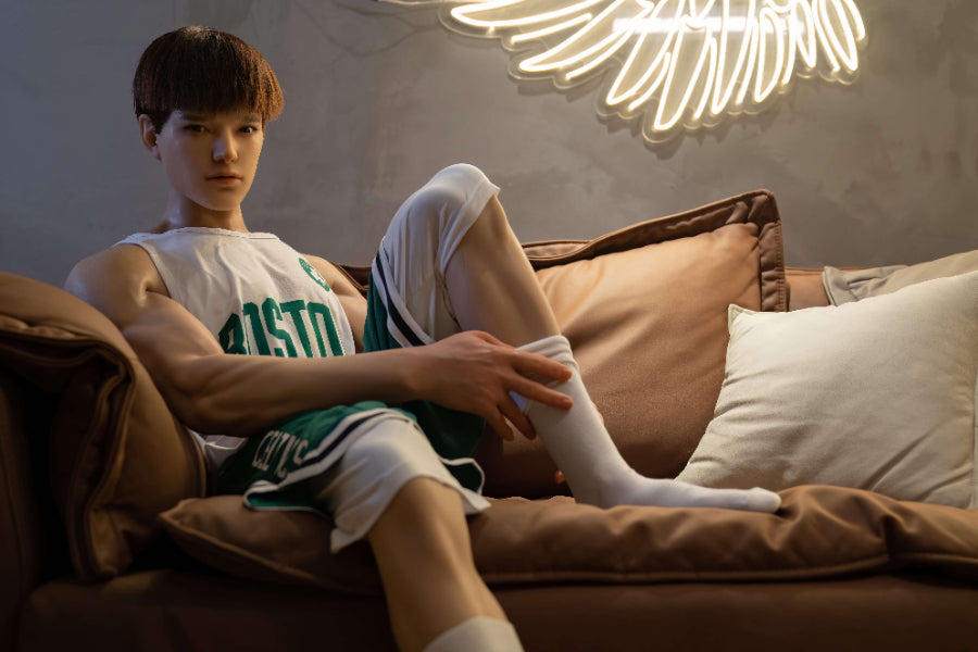 175cm/5ft9 Silicone Head Male Sex Doll - Leonardo