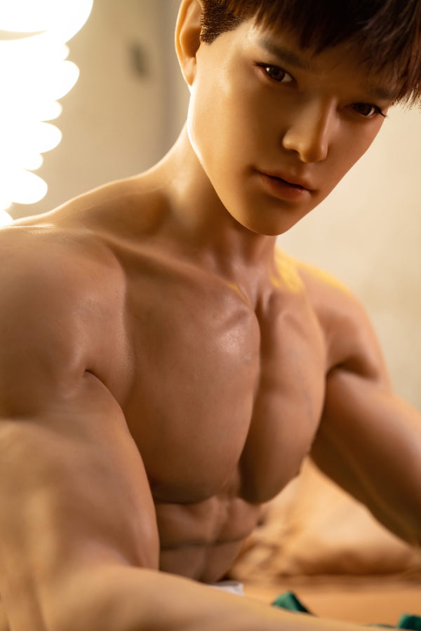 175cm/5ft9 Silicone Head Male Sex Doll - Leonardo
