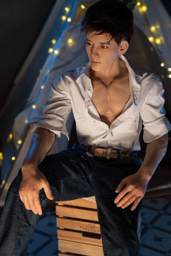 175cm/5ft9 Silicone Head Male Sex Doll - Martin