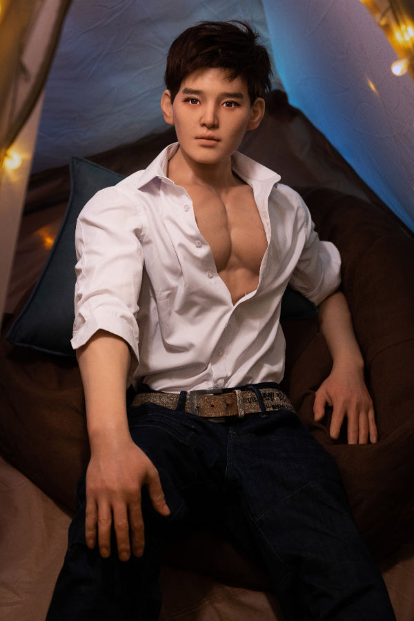 175cm/5ft9 Silicone Head Male Sex Doll - Martin