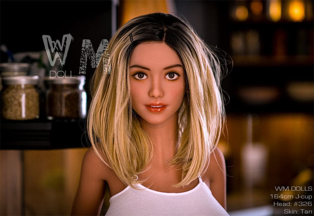 164cm/5ft5 J-cup TPE Big Breasted Slim Waist Sex Doll with #326 Head