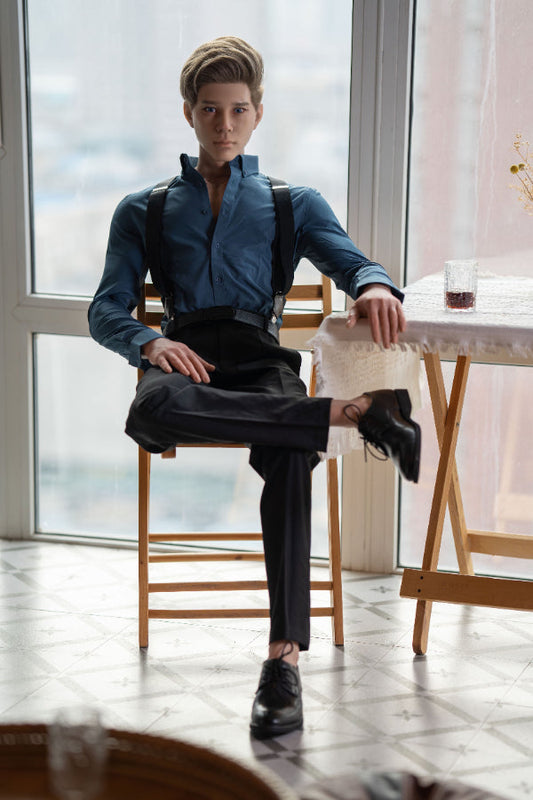 175cm/5ft9 Silicone Head Male Sex Doll - Ronin