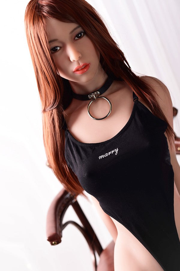 US In Stock - 158cm/5ft2 A-Cup Small Breast Tpe Sex Doll with #53 Head