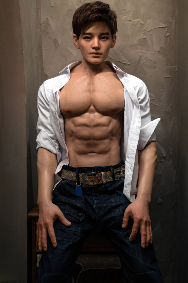 175cm/5ft9 Silicone Head Male Sex Doll - Martin