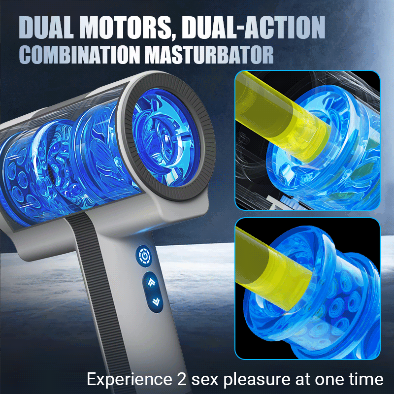 Telescopic Rotation Masturbation Cup - BKC Telescopic Rotation Masturbation Cup - BKC