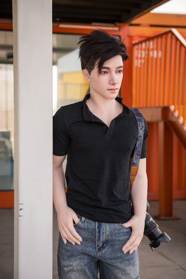 177cm/5ft9 Realistic Male Silicone Sex Doll - QIN