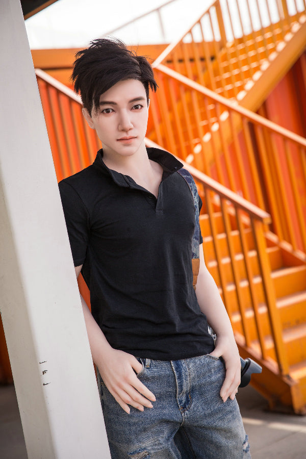 177cm/5ft9 Realistic Male Silicone Sex Doll - QIN