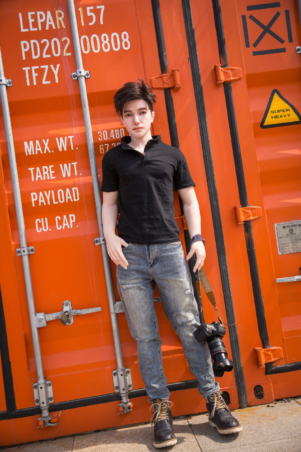 177cm/5ft9 Realistic Male Silicone Sex Doll - QIN