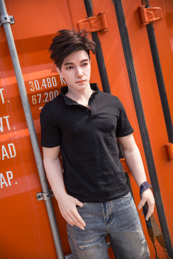 177cm/5ft9 Realistic Male Silicone Sex Doll - QIN