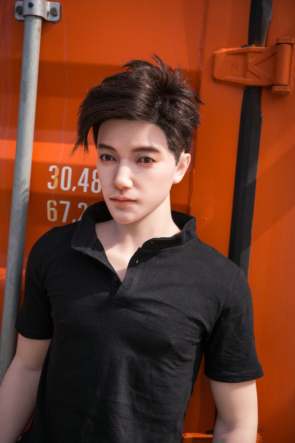 177cm/5ft9 Realistic Male Silicone Sex Doll - QIN