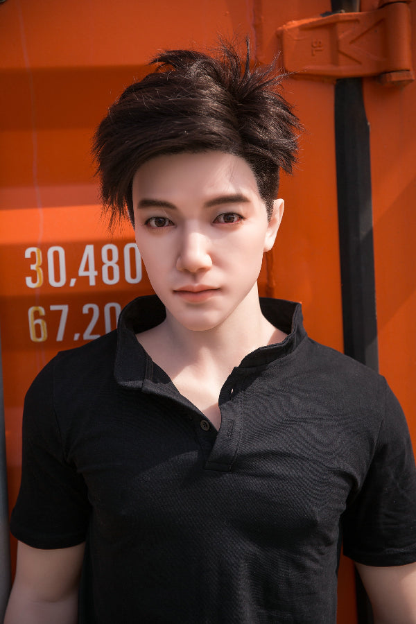 177cm/5ft9 Realistic Male Silicone Sex Doll - QIN