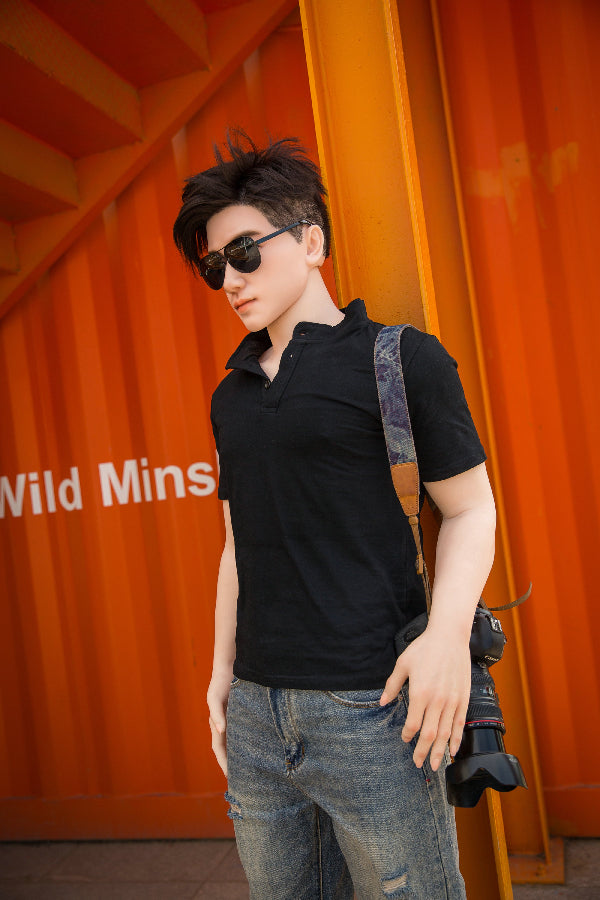 177cm/5ft9 Realistic Male Silicone Sex Doll - QIN