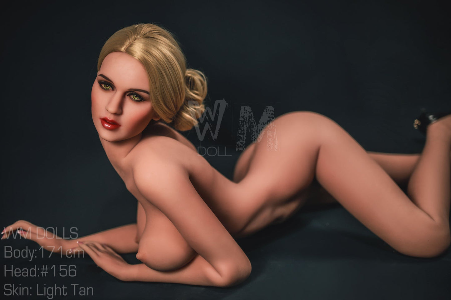 171cm/5ft7 J-cup Light Tanned Blonde TPE Sex Doll with #156 Head B