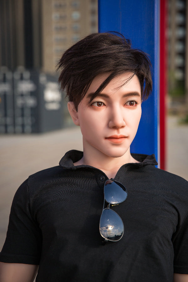 177cm/5ft9 Realistic Male Silicone Sex Doll - QIN