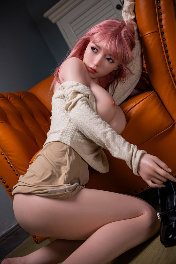 160cm/5ft3 D-cup Silicone Head Asian Sex Doll C39S